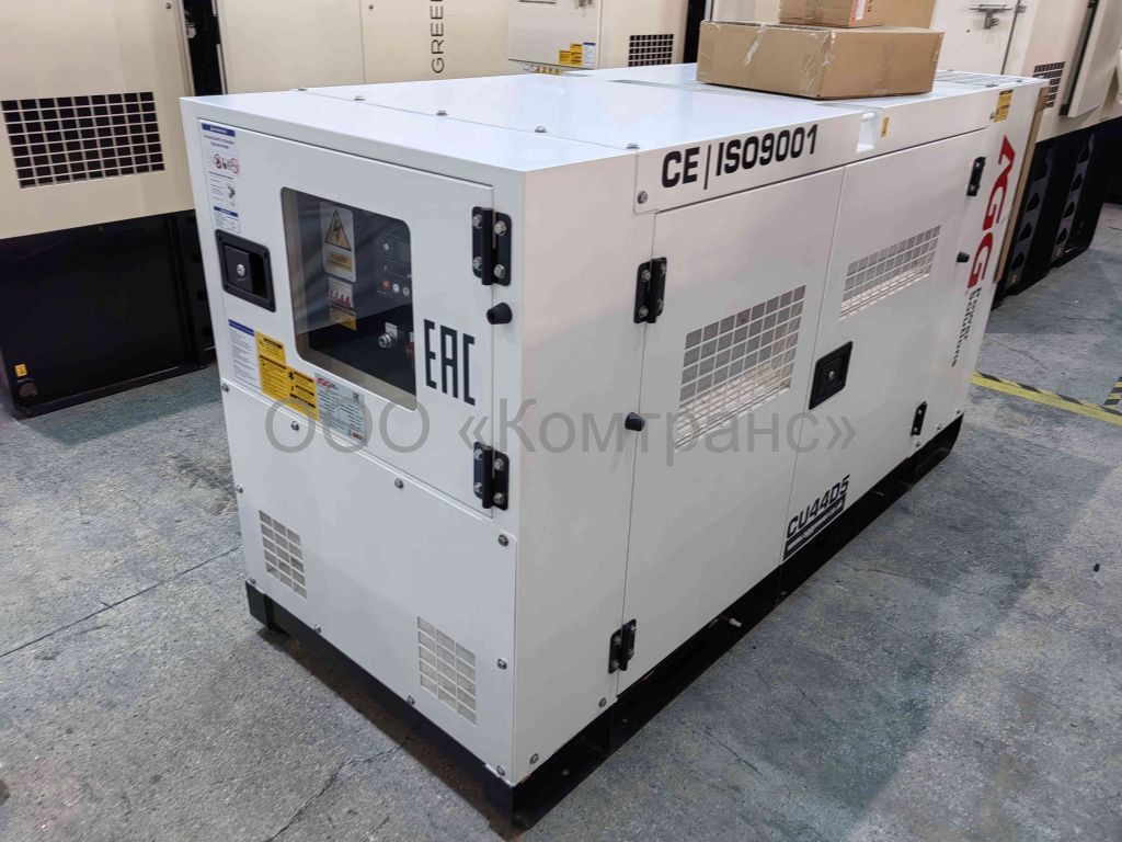 Дизель-генераторная установка (ДГУ) AGG Power CU44D5 30 кВт Cummins в шумозащитном кожухе