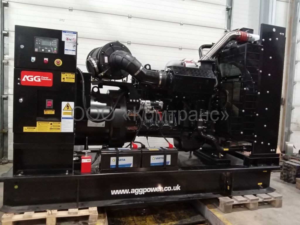 Дизель-генераторная установка (ДГУ) AGG Power CU450E5 AREP 320 кВт Cummins